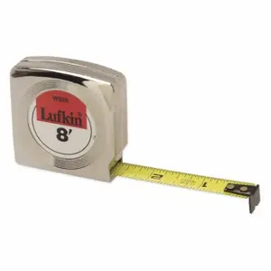 CRESCENT W928 LUFKIN Tape, Short Mezurall 1/2Inx8Ft | CR2RCV 32TA17