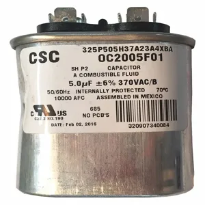 CRETORS 12573 Capacitor, 7 mF | CF2NHF 41RE80