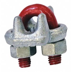 CROSBY 1010131 Wire Rope Clip U-bolt 1/2in | AB8WCR 29WP22