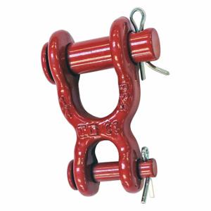 CROSBY 1013021 Double Clevis Link, 1/4 Inch Trade Size, 2600 Lb Working Load Limit | CR2RZM 48FR03