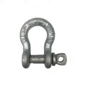 CROSBY 1017472 Anchor Shackle, Screw Pin, 5320 Lb Working Load Limit, 3/4 Inch Width Between Eyes | CR2RZH 491W06