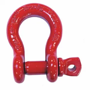 CROSBY 1018632 Shackle, Screw Pin, 50000 Lb Working Load Limit, 2 57/64 Inch Width Between Eyes | CR2TCY 48FR32