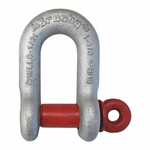 CROSBY 1019212 Shackle, Screw Pin, 3000 Lb Working Load Limit, 3/4 Inch Width Between Eyes | CR2TDF 491W16