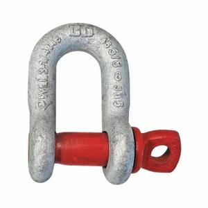 CROSBY 1019258 Shackle, Bolt/Cotter/Nut Pin, 6500 Lb Working Load Limit, 1 1/16 Inch Width Between Eyes | CR2TCK 491W19