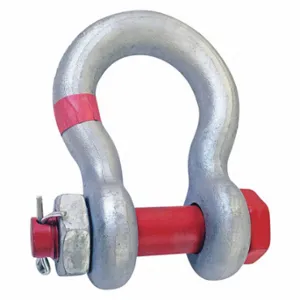 CROSBY 1021110 Shackle, Bolt/Cotter/Nut Pin, 60000 Lb Working Load Limit | CR2TCL 48FR43