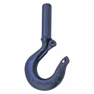 CROSBY 1028701 Shank Hook, Alloy Steel, 80 Grade, Plain Shank, 2000 Lb Working Load Limit | CR2TDJ 48FR59