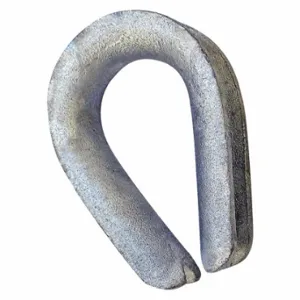 CROSBY 1037755 Wire Rope Thimble, Steel | CR2TFE 48FR67