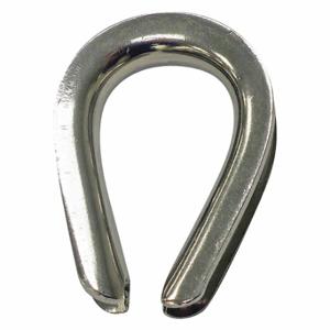 CROSBY 1037960 Wire Rope Thimble, Steel, For 1/4 Inch Wire Rope Dia | CR2TFB 48FR68