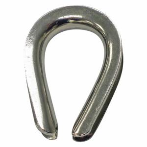 CROSBY 1037988 Wire Rope Thimble, 304 Stainless Steel, For 5/16 Inch Wire Rope Dia | CR2TFA 48FR69