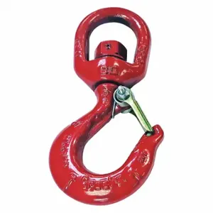 CROSBY 1048603 Swivel Hook, Carbon Steel, Swivel Eye, 1500 Lb Working Load Limit | CR2TEL 29WR03