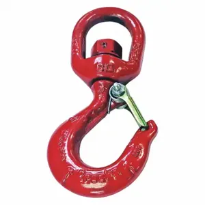 CROSBY 1048630 Slip Hook, Carbon Steel, Swivel Eye, 4000 Lb Working Load Limit | CR2TEE 29WR06