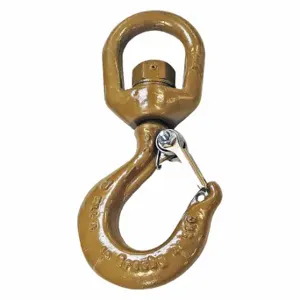 CROSBY 1048825 Slip Hook, Alloy Steel, Swivel Eye, 4000 Lb Working Load Limit | CR2TDX 29WR14