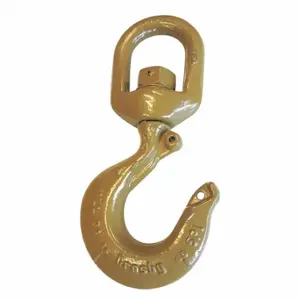 CROSBY 1048880 Slip Hook, Alloy Steel, Swivel Eye, 30000 Lb Working Load Limit | CR2TDW 29WR19