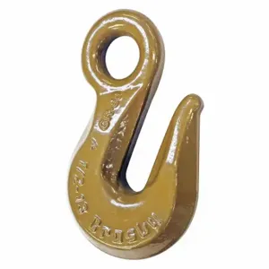 CROSBY A-323 Eye Hook, Alloy Steel, 80 Grade, Eye, 1/2 Inch Trade Size, 12000 lb Working Load Limit | CR2RZX 400D78