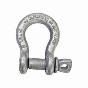 CROSBY G-209A Anchor Shackle, Screw Pin, 30000 lb Working Load Limit, 1 13/16 Inch Wd Between Eyes | CR2RZD 400D77