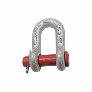 CROSBY G-215 Anchor Shackle, Round Pin, 19000 lb Working Load Limit, 1 13/16 Inch Wd Between Eyes | CR2RYU 400D70