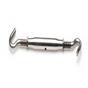 CS JOHNSON 10-655 Turnbuckle, 5/8-18 Thread Size, Hook And Hook Type, 3/8 Inch Wire | CE2ZUM