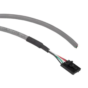 CUI DEVICES CUI-3131-20FT Encoder Cable, 5-Pin Connector To Pigtail, Shielded, Twisted Pair, 20 ft. Cable Length | CV7ELZ