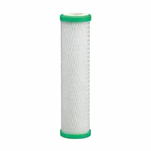 CULLIGAN D-40A Filter Cartridge, 0.5 micron, 0.6 GPM, 9 3/4 Inch Overall Height, 2 1/4 Inch Dia, Woven | CR2TPL 29AH65