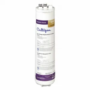 CULLIGAN RC-EZ-1 Quick Connect Filter, 0.5 Micron, 0.5 Gpm, 10 Inch Height, 2 1/2 Inch Dia, Under-Sink | CR2TQK 29AH56