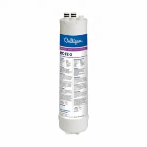 CULLIGAN RC-EZ-3 Quick Connect Filter, 0.5 Micron, 0.5 Gpm, 10 Inch Height, 2 1/2 Inch Dia, Under-Sink | CR2TQJ 29AH57