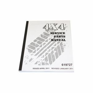 CUSHMAN 619727 Parts Manual, 1600XD, Parts Manual, 1600XD | CR2UJU 50PR15