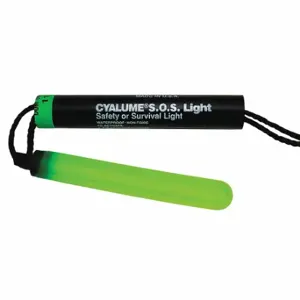 CYALUME TECHNOLOGIES 9-42740PF Lightstick, 6 Inch Length, 8 hr Duration, 4 yr Shelf Life, Green, 50 Pack | CR2URF 34AZ37