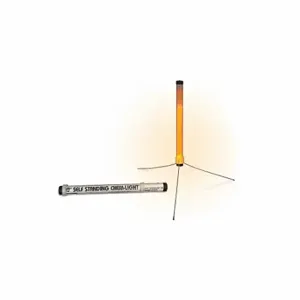 CYALUME TECHNOLOGIES 9-71250PF Lightstick, 10 Inch Length, 2 hr Duration, 4 yr Shelf Life, Orange, 6 Pack | CR2UPM 34AZ45