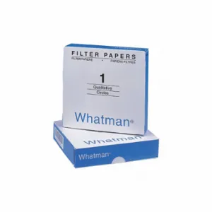 CYTIVA WHATMAN 1001-070 Qualitative Filter Paper, Cellulose, Cfp1, 7 Cm Dia, 100 PK | CR2UYE 32HK54