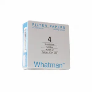 CYTIVA WHATMAN 1004-150 Qualitative Filter Paper, Cellulose, Cfp4, 15 Cm Dia, 100 PK | CR2UYW 32HH64