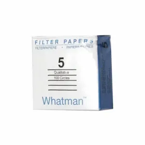 CYTIVA WHATMAN 1005-042 Qualitative Filter Paper, Cellulose, Cfp5, 4.25 Cm Dia, 100 PK | CR2UZP 32HL25