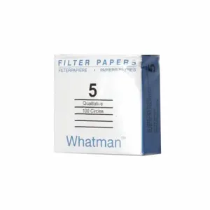 CYTIVA WHATMAN 1005-125 Qualitative Filter Paper, Cellulose, Cfp5, 12.5 Cm Dia, 100 PK | CR2UZB 32HH94