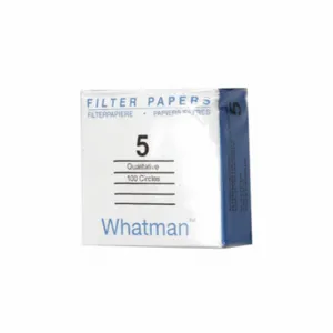 CYTIVA WHATMAN 1005-150 Qualitative Filter Paper, Cellulose, Cfp5, 15 Cm Dia, 100 PK | CR2UZC 32HK24