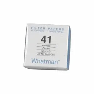 CYTIVA WHATMAN 1441-185 Quantitative Filter Paper, High Quality Cotton Linters, 41 - Ashless, 100 PK | CR2VAC 32HL15