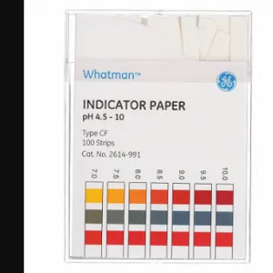 CYTIVA WHATMAN 2614-991 pH Indicator Strips, pH, 4.5 to 10.0 pH, 100 PK | CR2UWW 32HH80