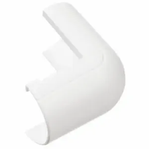 D-LINE FLEB2010W 90 Egree External Elbow, 3/4 Inch Width, 1/2 Inch Ht, Plastic, White | CP3TRX 60WA26