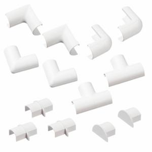 D-LINE US/CLOAP2010W Accessory MultiPack, 3/4 Inch Width, 1/2 Inch Height, Plastic, White | CP3TRD 60WA24