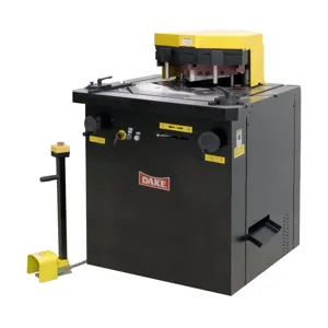 DAKE CORPORATION 960401 Sheet Metal Notcher, 24 Ton Capacity, Variable Angles, 4 HP, 220V, 3 Phase | CJ6UEG DLN-6220V