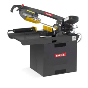 DAKE CORPORATION 983110 Band Saw, Hydraulic Controlled Feed, 7 Inch Horizontal Mitering, 120V | CJ6UFH SE-6.5 M