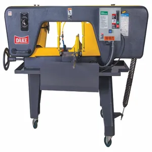 DAKE CORPORATION 985017-1 Band Saw, Corded, Horizontal, Semi Automatic | CH6NGW 444F17