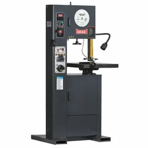 DAKE CORPORATION 987030-2 Band Saw, 15 1/2 Inch Throat Dp - Vertical, 82 to 3, 950, 0 Deg, 20.0 A, 3 Phase | CR2VJD 429H39