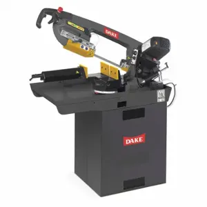 DAKE CORPORATION SE-6.5 M Band Saw, 7 3/4 Inch x 3 in, 114 to 262, 0 Deg to 60 Deg Right, 20.0 A, 1 Phase | CR2VJA 497Z50