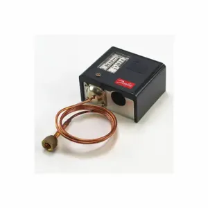 DANFOSS 060-5233 Pressure Switch, 6 Inch Size Hg, 108 Psig, Spdt, 36 Inch Size Cap, Auto Reset, Universal | CR2VVM 50PL08