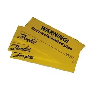 DANFOSS 088L0412 Warning Label, Pack Of 10 | CJ6YKG