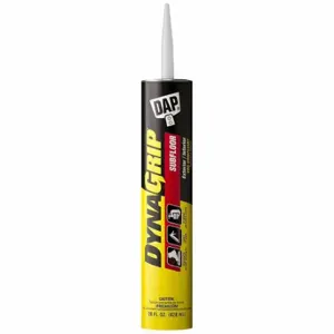 DAP 27515 Construction Adhesive, Subfloor, 28 Fl Oz, Cartridge, Light Tan | CR2WFA 2PE28