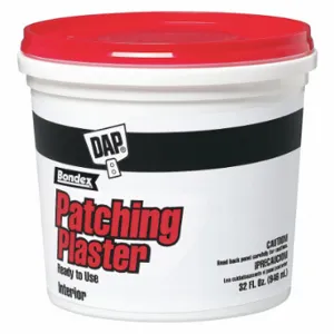 DAP 52084 Patching Compound, Patching Plaster, 32 oz Container Size, Pail, White | CR2WGB 10L528