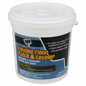 DAP 59190 Concrete Leveling Compound, Flex Floor Patch & Leveler, Cement, 8 Lb Container Size, Pail | CR2WFY 10L516