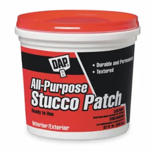 DAP 60590 Patching Compound, All-Purpose, 128 oz Container Size, Pail, White | CR2WFZ 2GKZ5