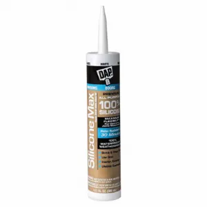 DAP 7079808790 Sealant, Silicone Max, White, Cartridge | CR2WGK 375DJ1