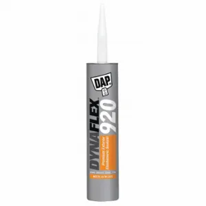 DAP 7079889203 Hybrid Sealant, Dynaflex 920, Clear, 10 oz Container Size, Cartridge | CR4HJV 793LF5